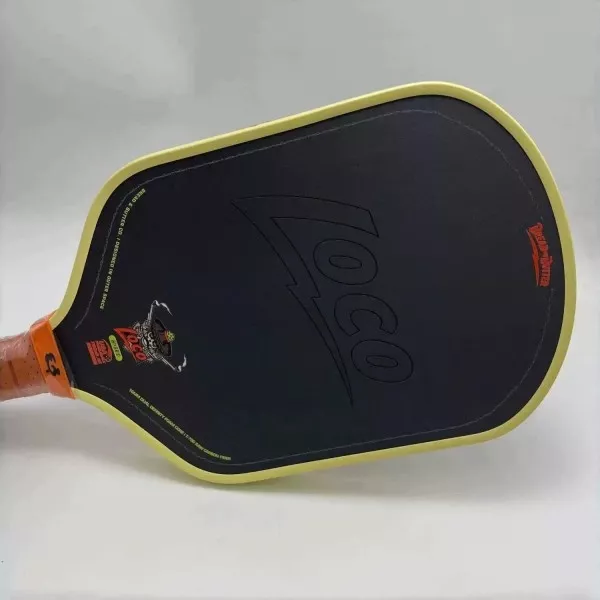 Vợt Pickleball LOCO Hybrid Chính Hãng - Màu Vàng - 16mm - Bền Chắc - Siêu Nhám - Bám Bóng - Toàn Diện - Ổn Định