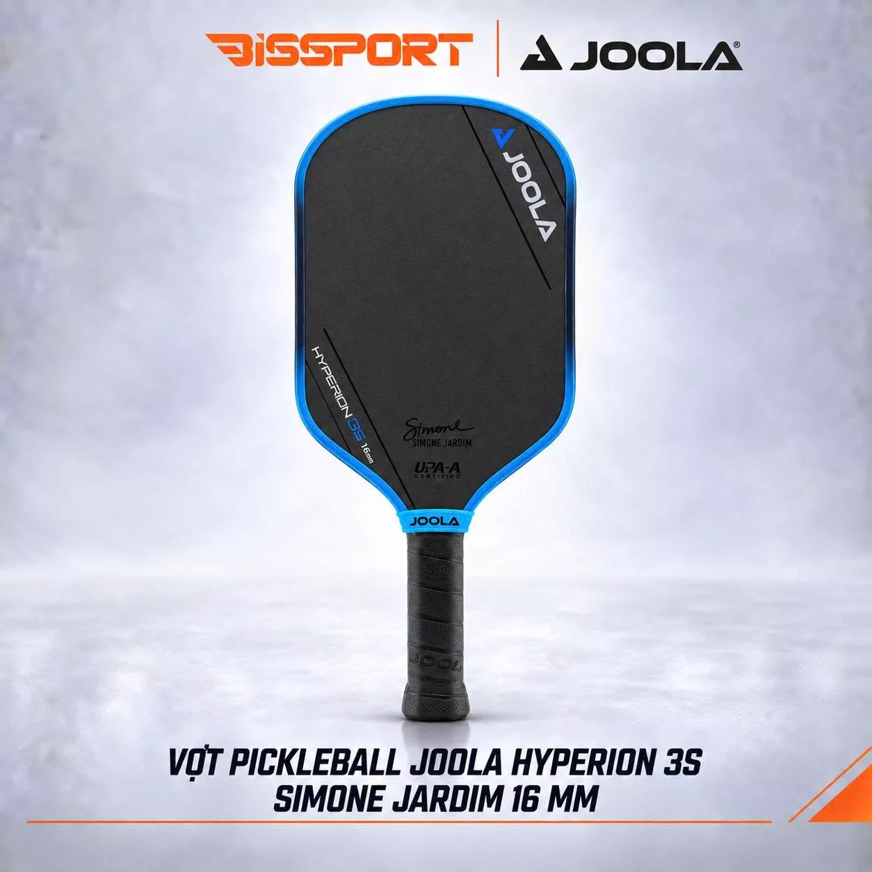Vợt Pickleball Joola Gen 3S Simon Jardim Hyperion Chính Hãng - Lõi 16mm - Bên Bỉ - Ổn Định - Mặt Siêu Nhám
