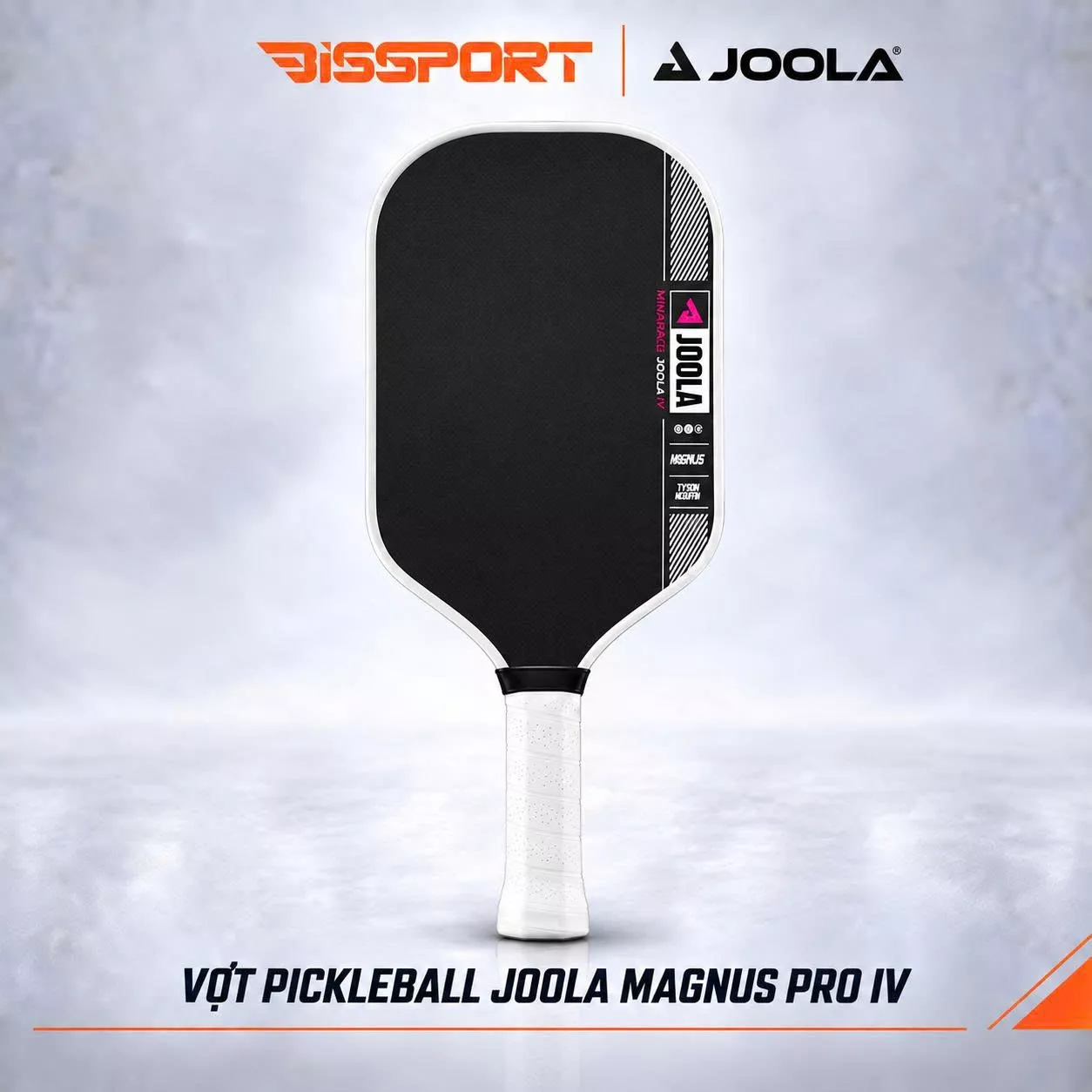 Vợt Pickleball Joola Tyson Mcguffin Magnus Pro IV Chính Hãng - Lõi 16mm - Bên Bỉ - Ổn Định - Mặt Siêu Nhám - Mở Rộng Điểm Ngọt