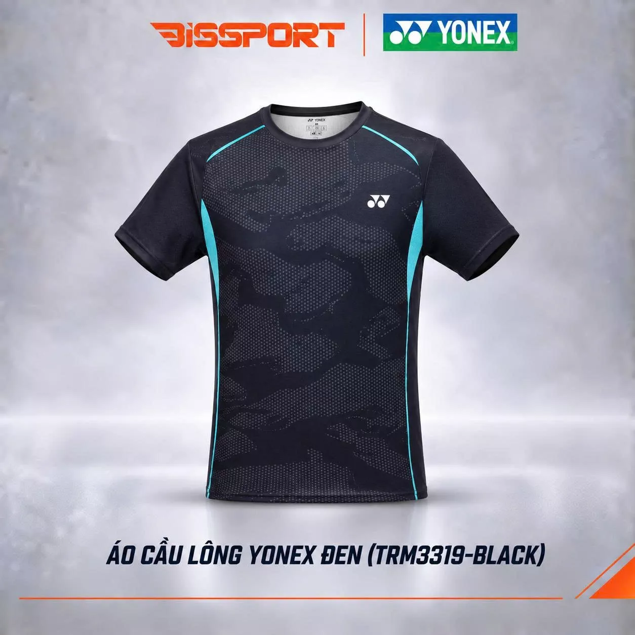 Áo Thể Thao Cầu Lông Yonex Đen (TRM3319-BKZZZZ) Chính Hãng - Thoáng Khí Nhanh Khô - Co Giản 4 Chiều - Bền Bỉ