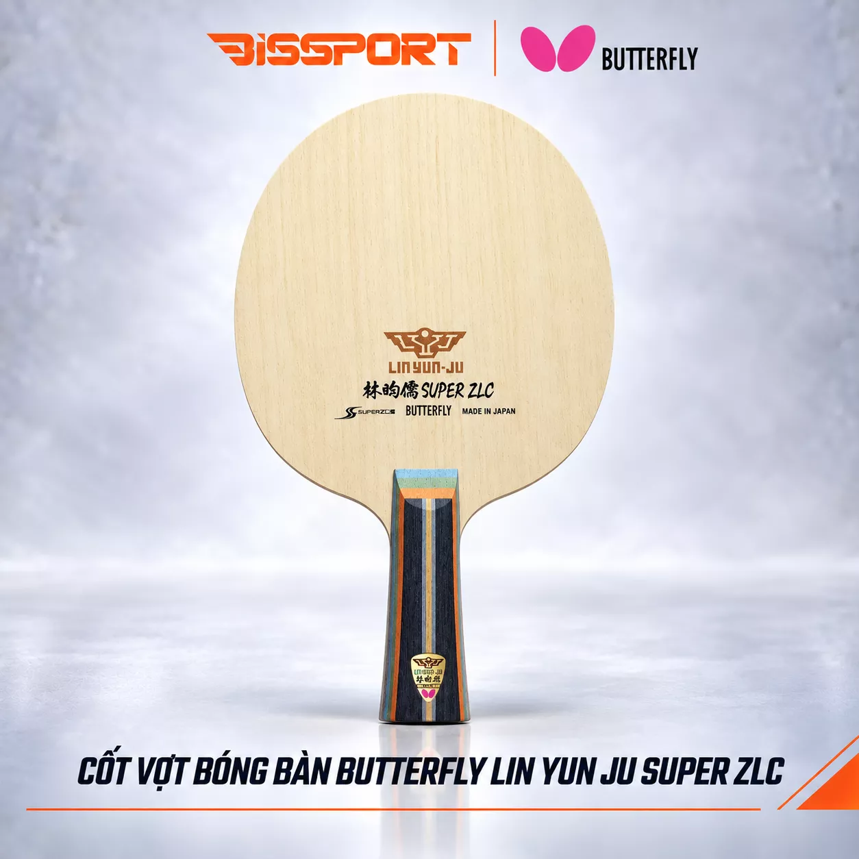 Cốt Vợt Bóng Bàn Butterfly LIN YUN JU SUPER ZLC - Chính Hãng Butterfly - Thương Hiệu Đến Từ Nhật Bản