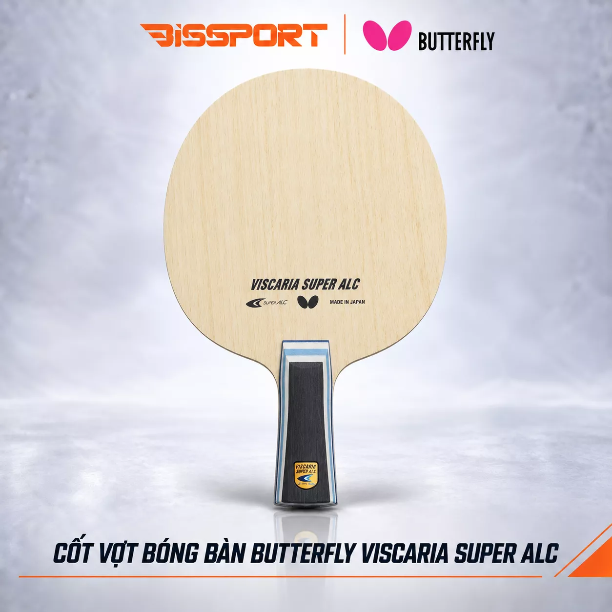 Cốt Vợt Bóng Bàn Butterfly Viscaria Super ALC - Cốt Vợt Huyền Thoại Theo Thời Gian