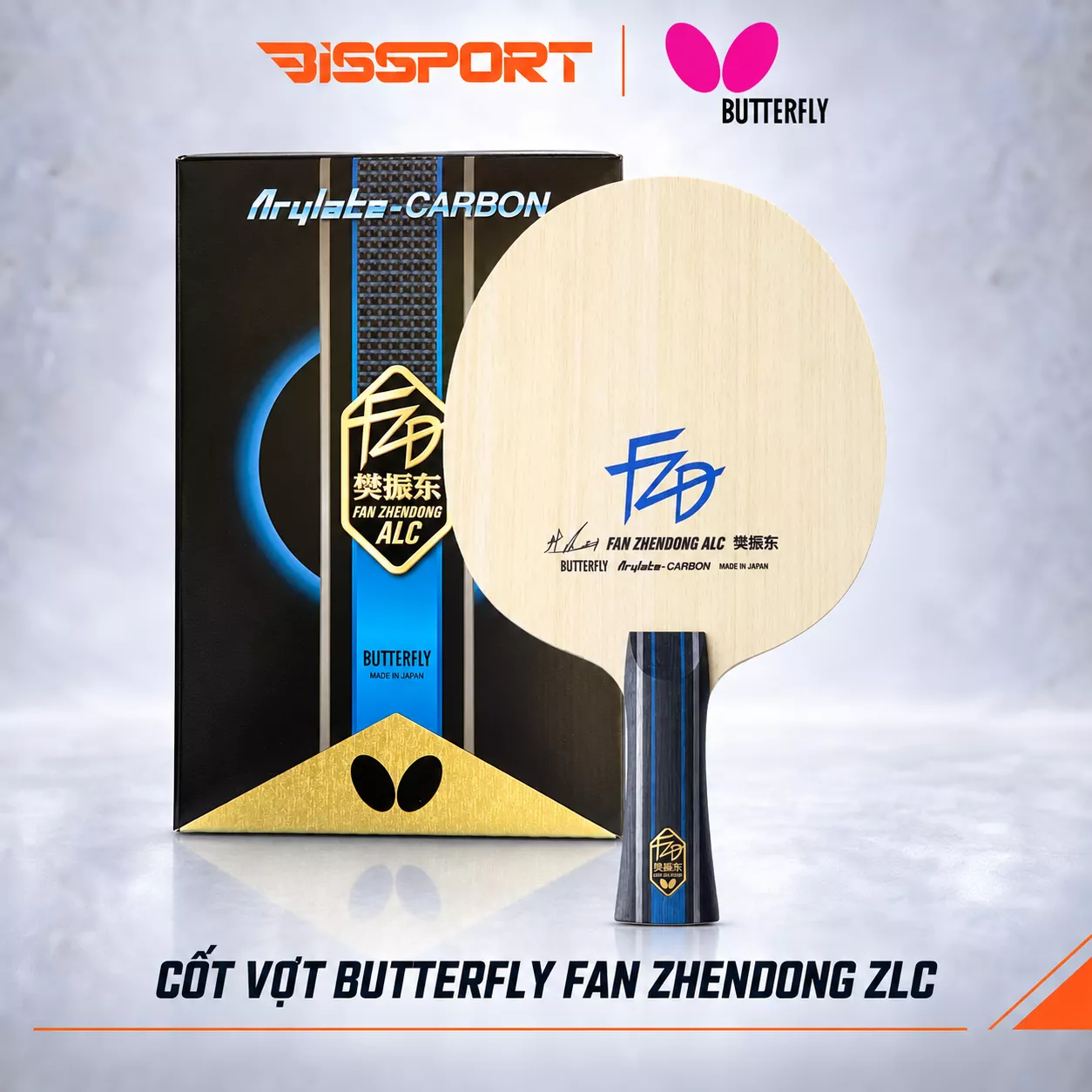 Cốt Vợt Bóng Bàn Fan Zhendong Super ALC Hàng Nội Địa Nhật 100% - Chính Hãng Nhật Bản 100%