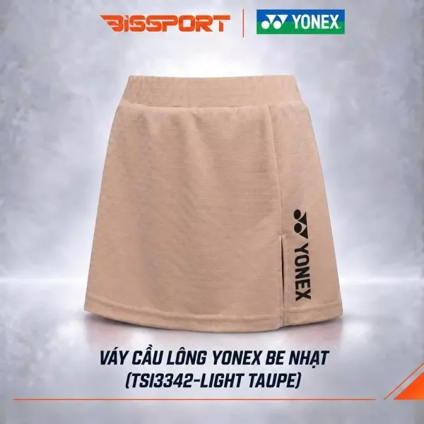 Váy Thể Thao Cầu Lông Yonex Hồng (TSI3342-LITTAQ) Chính Hãng - Thoáng Khí Nhanh Khô - Co Giản 4 Chiều - Bền Bỉ