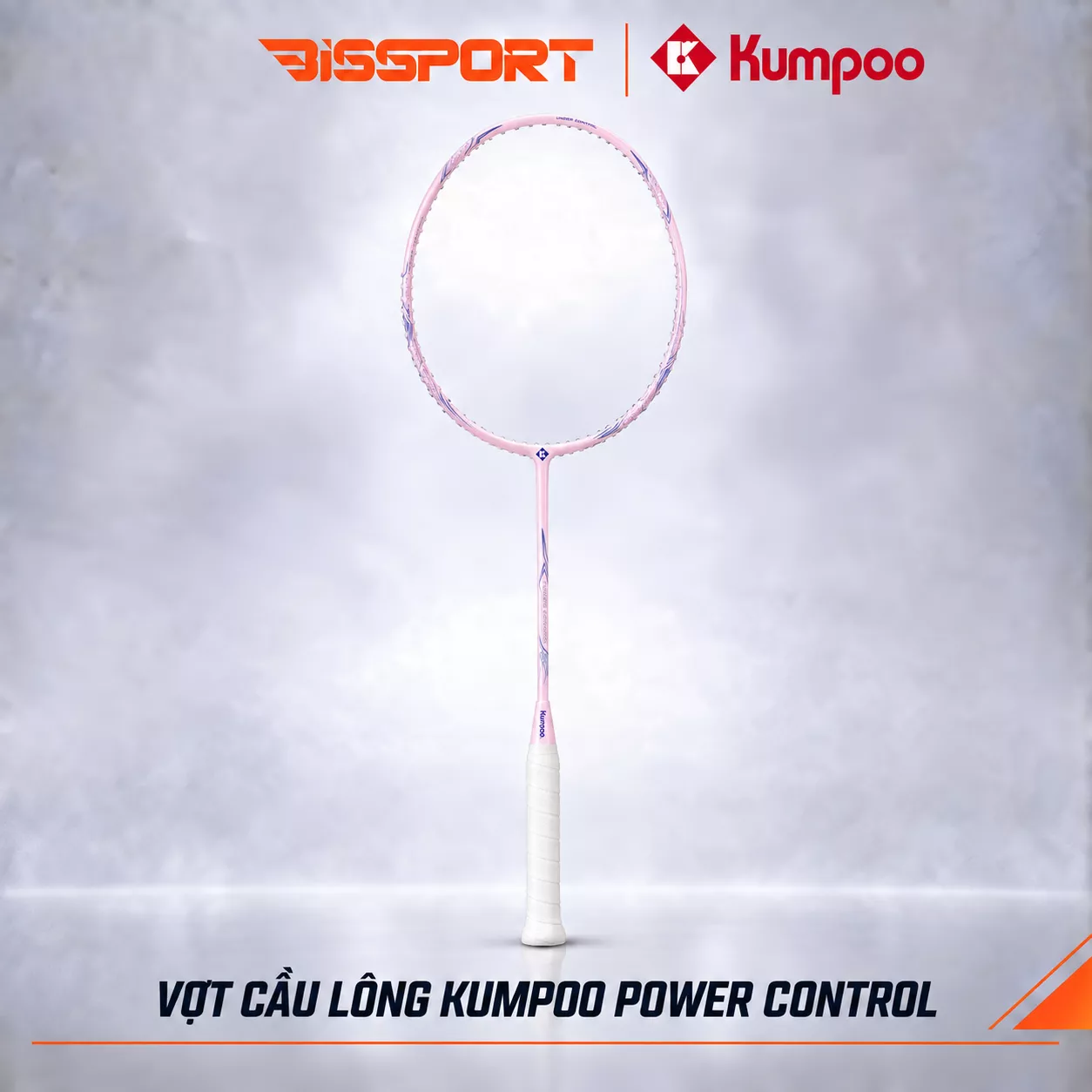 Vợt Cầu Lông Kumpoo Power Control K520 Đen Nâu Chính Hãng - Lối Đánh Công Thủ Toàn Diện - Linh Hoạt Nhanh