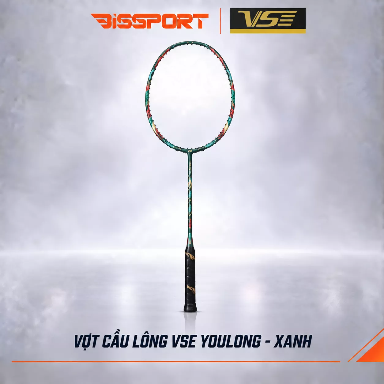 Vợt Cầu Lông VS YouLong Xanh Chính Hãng - Lối Đánh Thiên Công, Lực Đẩy Mạnh Mẽ Và Kiểm Soát Cầu Ổn Định