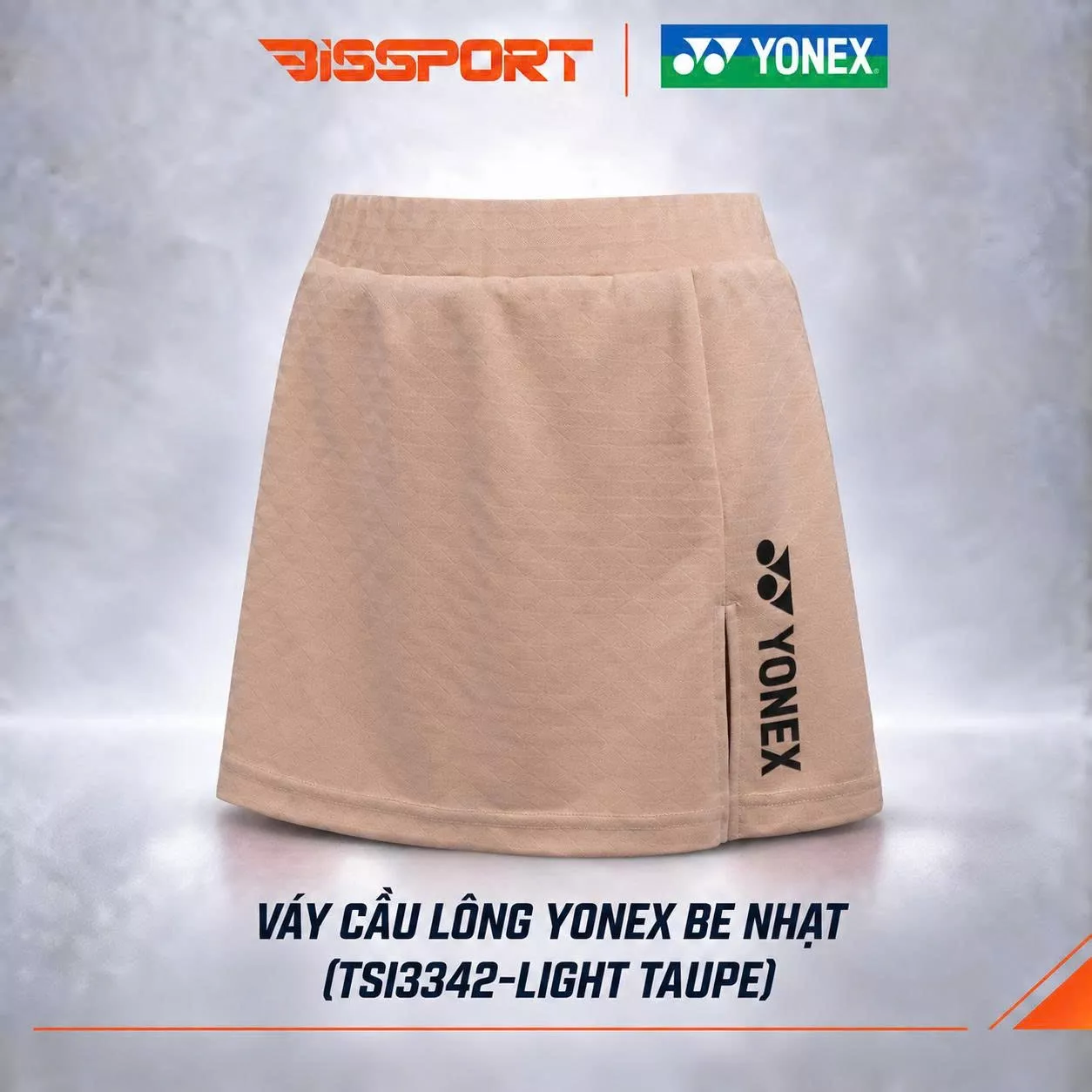 Váy Thể Thao Cầu Lông Yonex Hồng (TSI3342-LITTAQ) Chính Hãng - Thoáng Khí Nhanh Khô - Co Giản 4 Chiều - Bền Bỉ