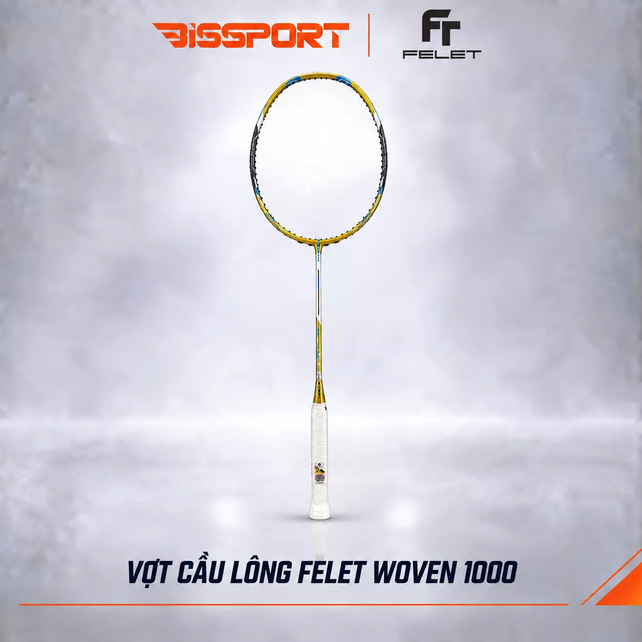 Vợt Cầu Lông Felet Woven 1000 Chính Hãng - Đầm Tay - Ổn Định Cao - Kiểm Soát Tốt - Công Thủ Toàn Diện