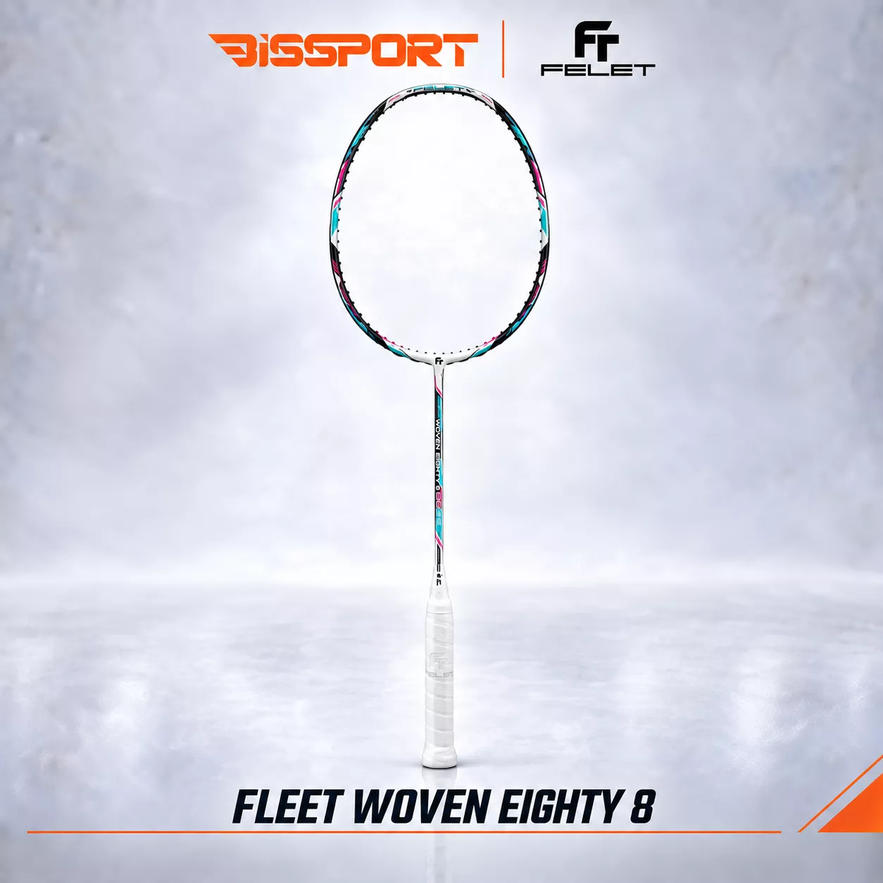 Vợt Cầu Lông Felet Woven Eighty 8 Chính Hãng – Đầm Tay, Kiểm Soát Tốt, Chất Woven Carbon Đặc Trưng