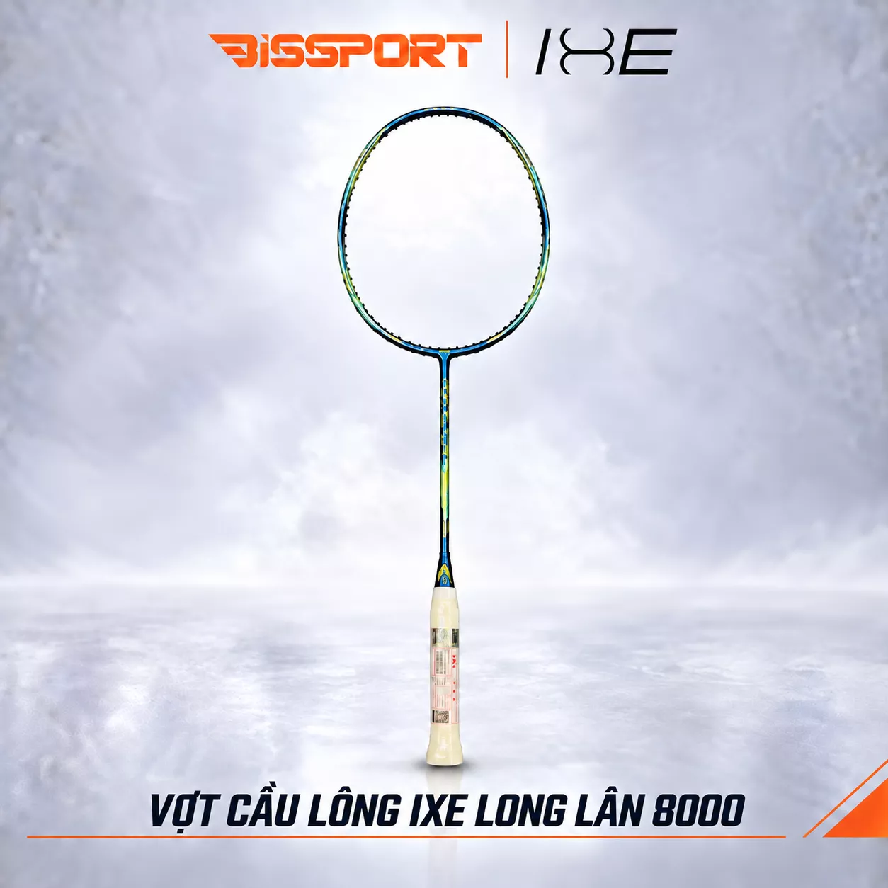 Vợt Cầu Lông IXE Long Lân 8000 Chính Hãng - 4U - Cân Bằng - Công Thủ Toàn Diện - Linh Hoạt - Bền Bỉ - Ổn Định