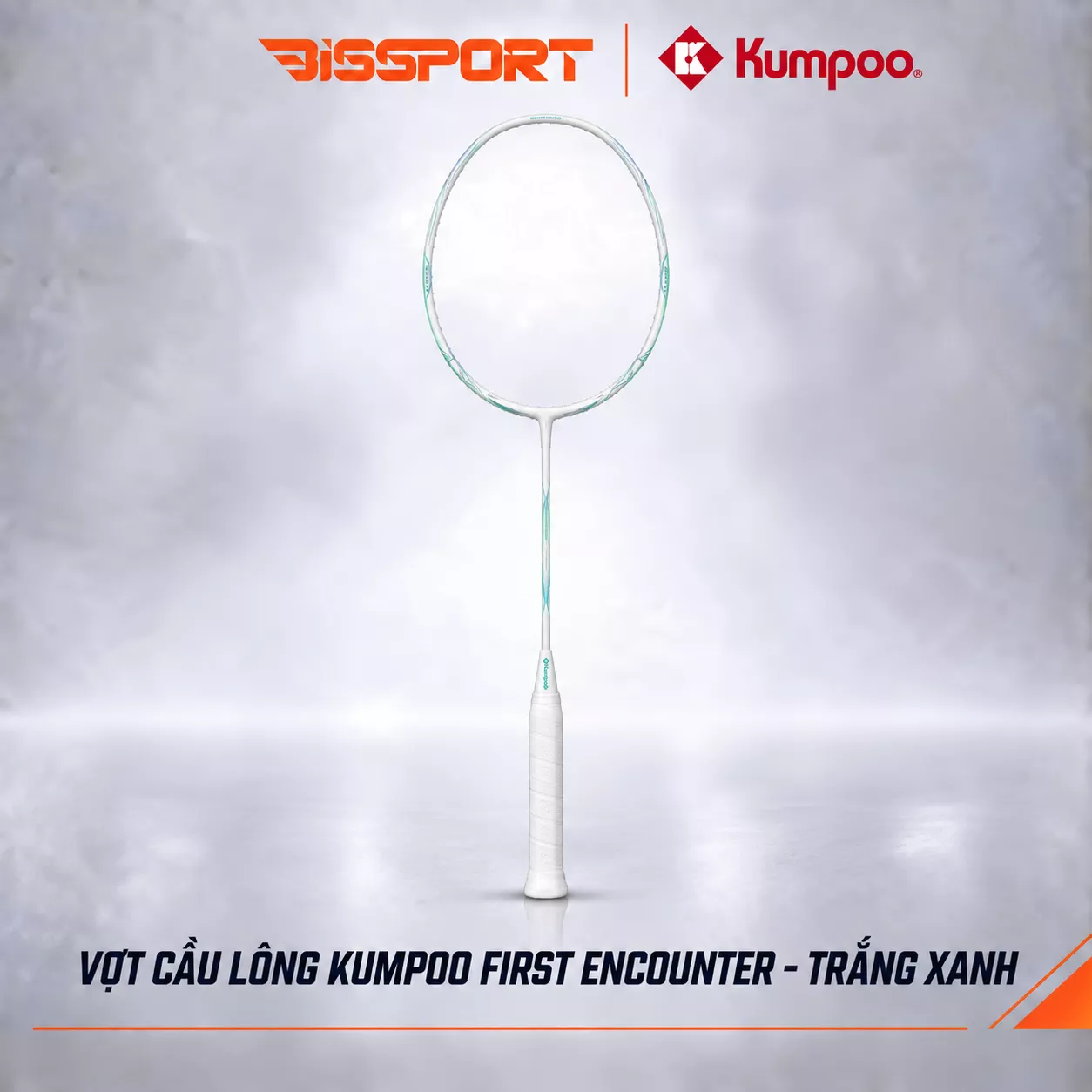 Vợt Cầu Lông Kumpoo First Encounter Chính Hãng - Màu Hồng - Thiết Kế Năng Động - 4U - Cân Bằng