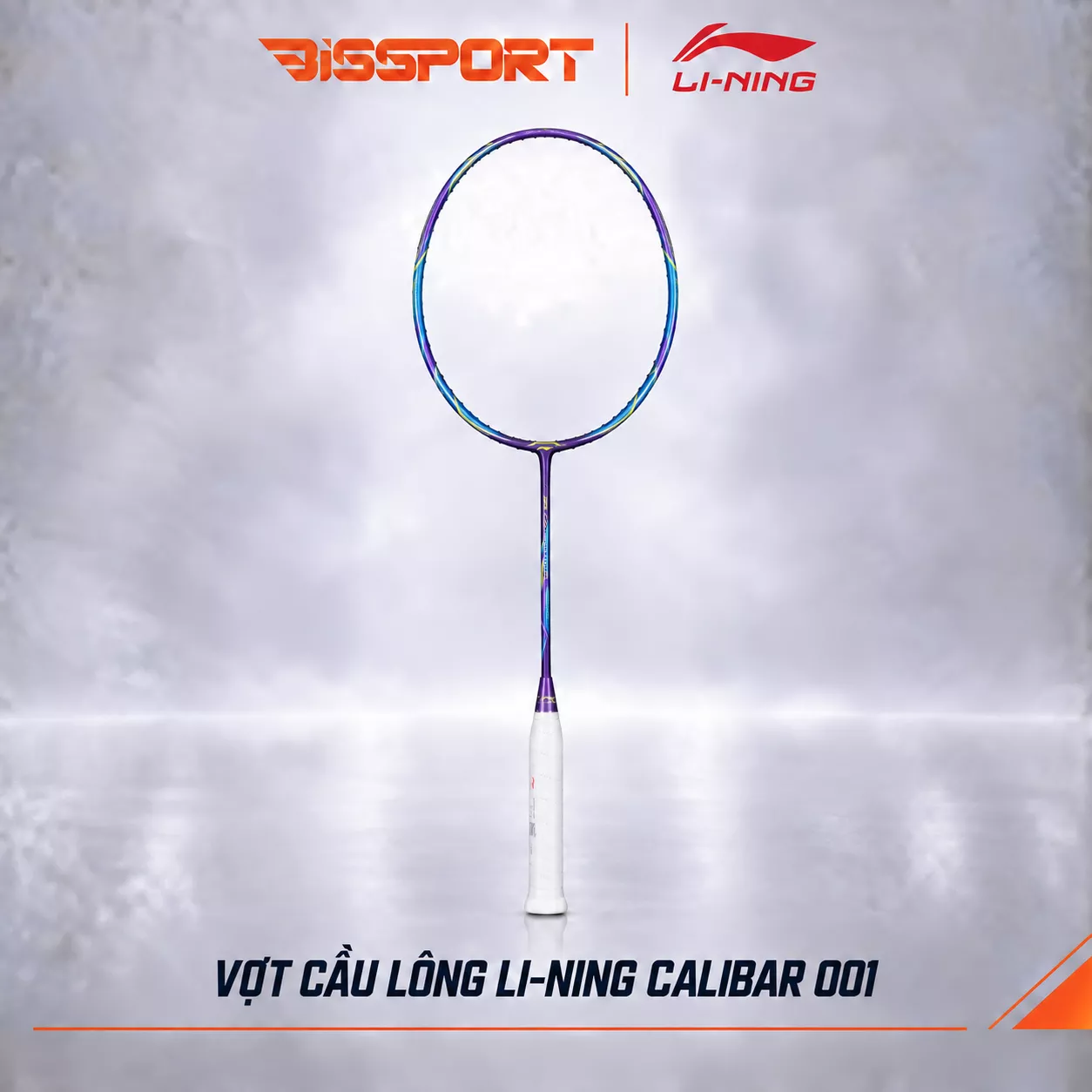 Vợt Cầu Lông Lining 3D Calibar 001 Chính Hãng - Dành Cho Người Mới Chuyển Qua Chơi Thiên Công
