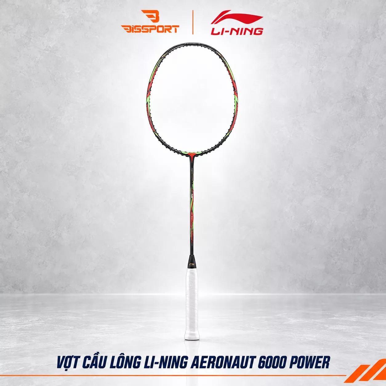Vợt Cầu Lông Lining Aeronaut 6000 Power Chính Hãng - Hơi Nặng Đầu - Tấn Công Ổn Định Và Dễ Kiểm Soát