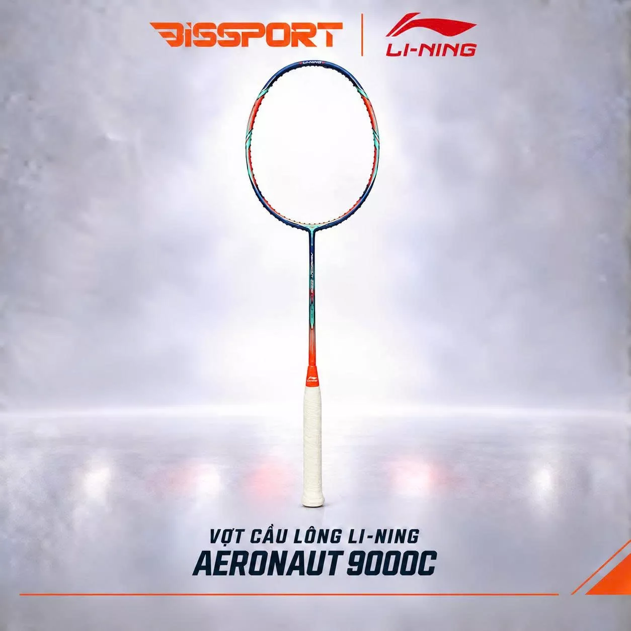 Vợt Cầu Lông Lining Aeronaut 9000C Chính Hãng - Kiểm Soát Bền Bỉ - Công Nghệ Khung Hàng Không Đặc Trưng - Thiên Công