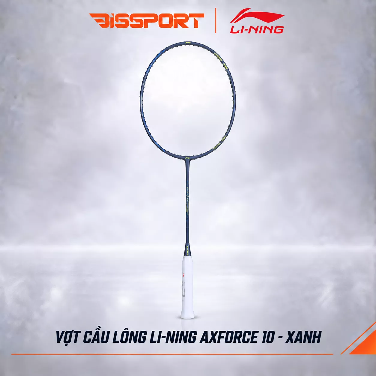 Vợt Cầu Lông Lining Axforce 10 Chính Hãng - Đen - Linh Hoạt - Uy Lực - Điểm Ngọt Rộng - Kiểm Soát