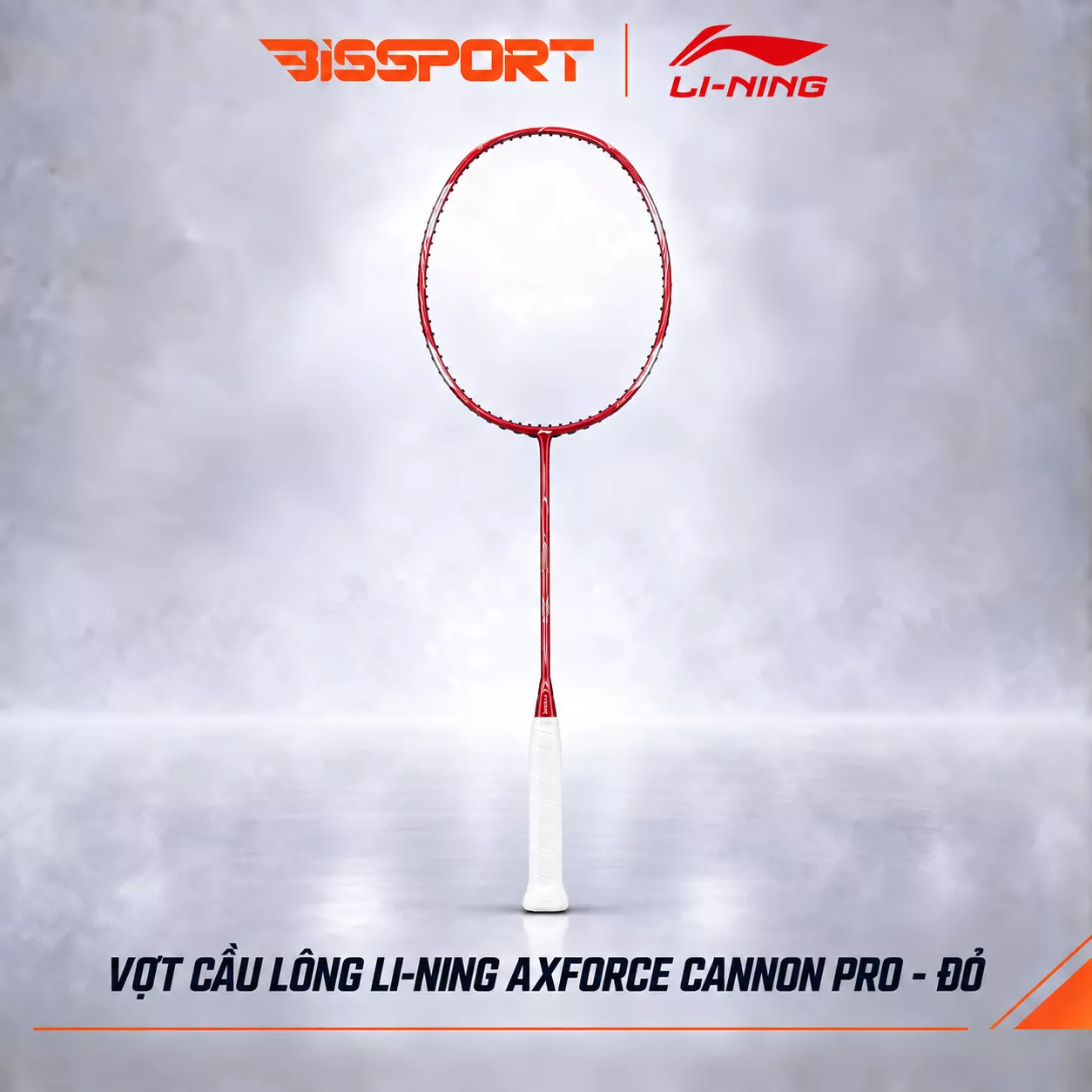 Vợt Cầu Lông Lining Axforce Cannon Pro Chính Hãng - Màu Đỏ Bóng - Thiên Công