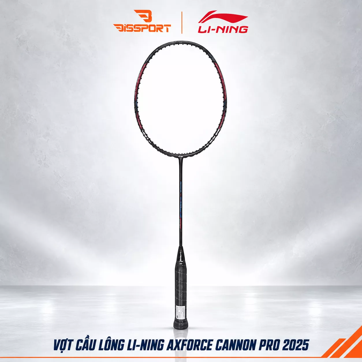 Vợt Cầu Lông Lining Axforce Canon Pro 2025 Chính Hãng - Màu Đen - Thiên Công - Toàn Diện - Bền Bỉ - Linh Hoạt
