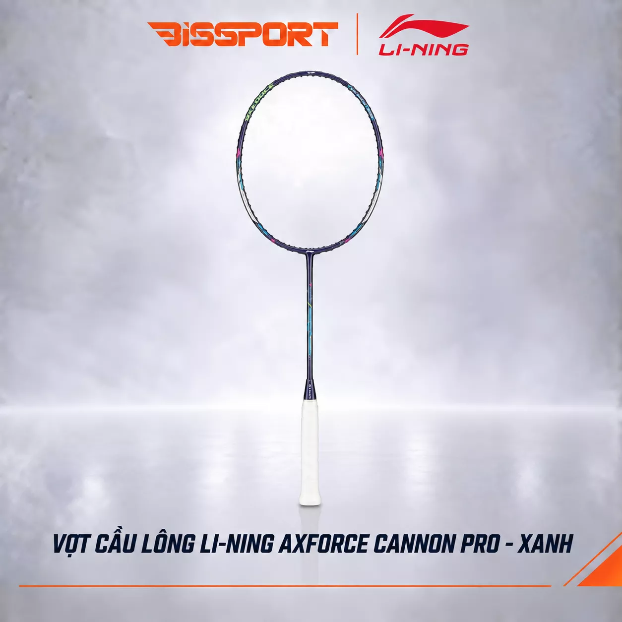 Vợt Cầu Lông Lining Axforce Canon Pro Chính Hãng - Màu Xanh Nhám - Thiên Công