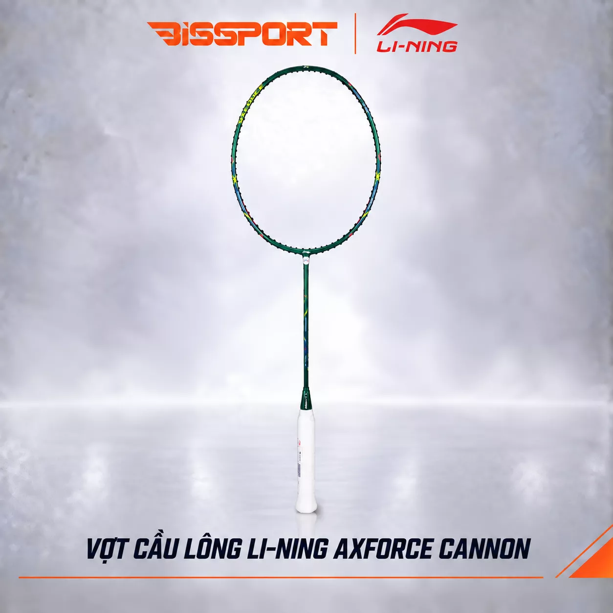 Vợt Cầu Lông Lining Axforce Canon Xanh Lá Chính Hãng - Chuyên Công, Đánh Ngon, Kiểm Soát Tốt, Bền Chắc, Cao Cấp