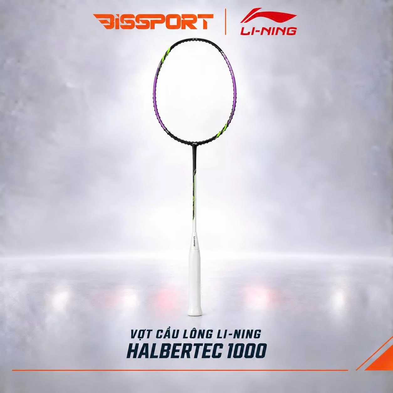 Vợt Cầu Lông Li-Ning Halbertec 1000 Chính Hãng - Kiểm Soát Tốt, Tốc Độ, Linh Hoạt, Chống Rung, Bền Bỉ, Toàn Diện