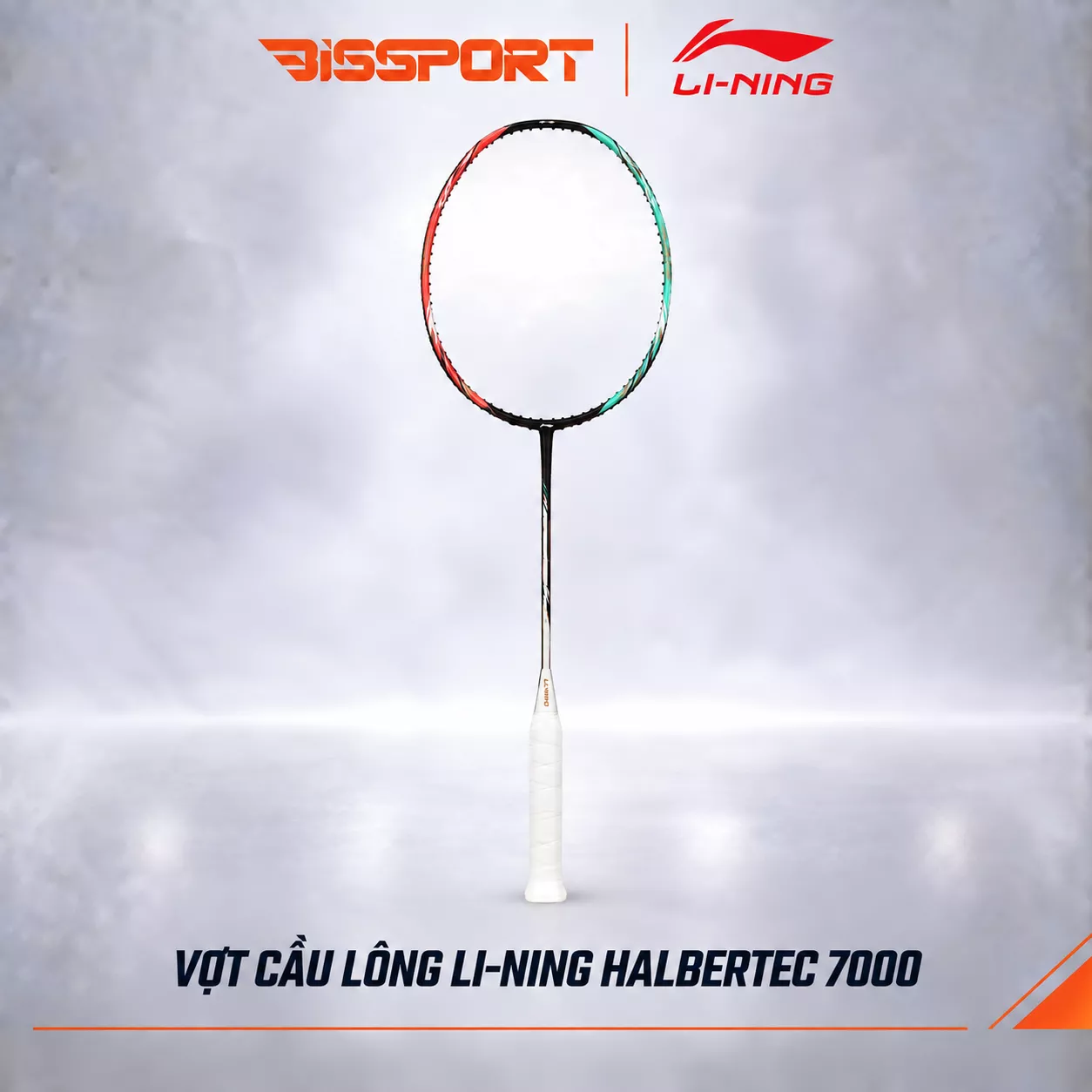 Vợt Cầu Lông Lining Halbertec 7000 Chính Hãng - Thiên Công, Trẻ Trung, Chống Cong, Chống Rung, Độ Bền Cao