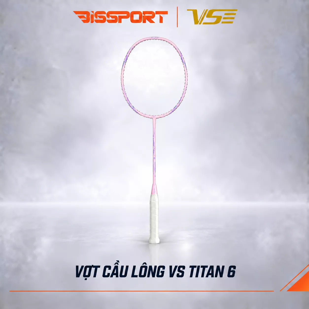 Vợt Cầu Lông VenSon VS Titan 6 Hồng Chính Hãng - Tấn Công Uy Lực, Phản Xạ Cực Nhanh, Tốc Độ, Công Thủ Toàn Diện