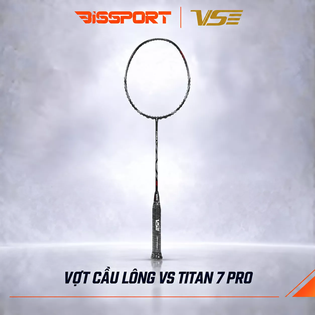 Vợt Cầu Lông VenSon VS Titan 7 Pro Chính Hãng - Tấn Công Uy Lực, Phản Xạ Cực Nhanh, Tốc Độ, Công Thủ Toàn Diện