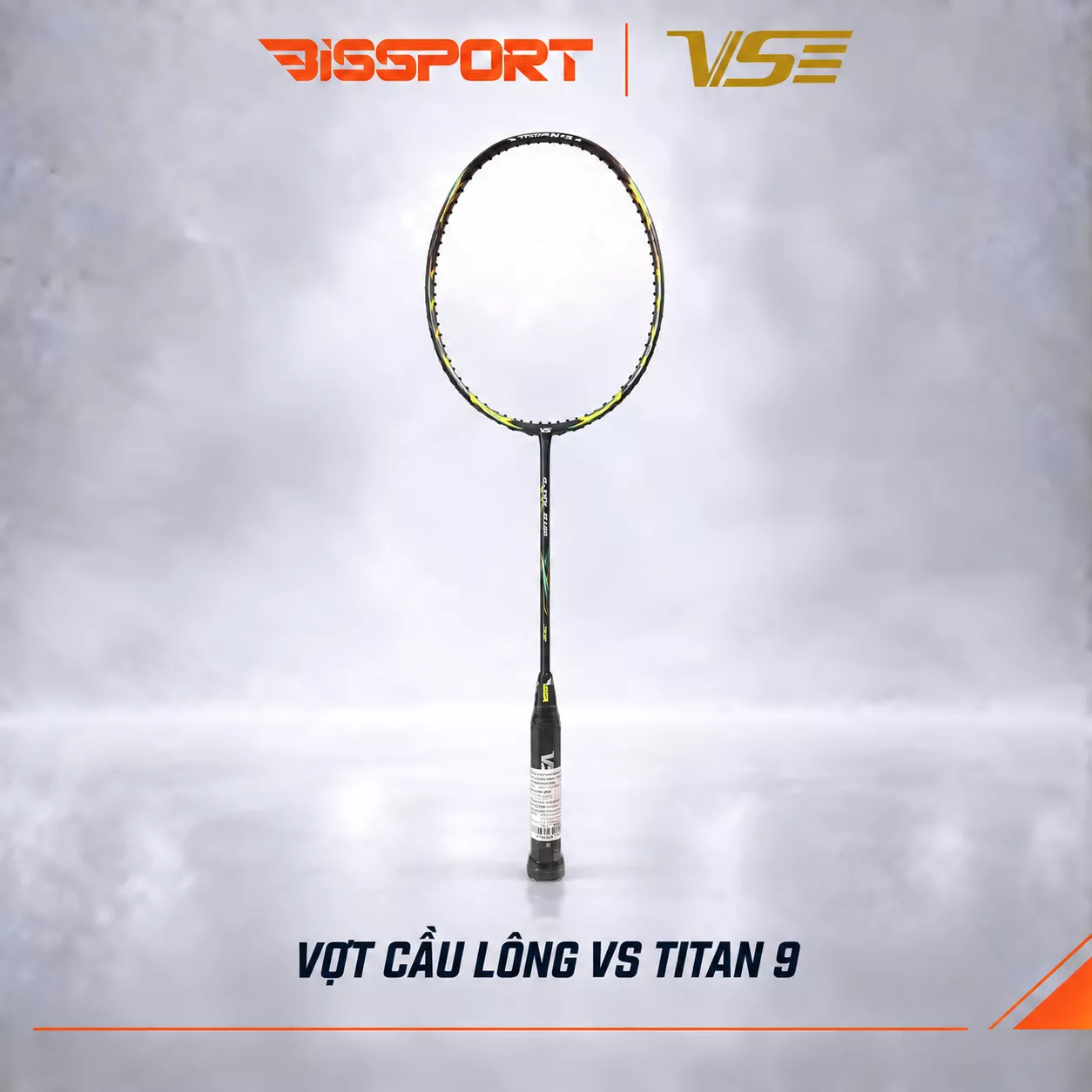 Vợt Cầu Lông VenSon VS Titan 9 Đen Đỏ Chính Hãng - Tấn Công Uy Lực, Phản Xạ Cực Nhanh, Tốc Độ, Công Thủ Toàn Diện