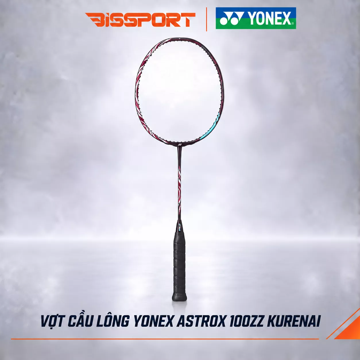 Vợt Cầu Lông Yonex Astrox 100zz kurenai Chính Hãng - Lõi Carbon Siêu Cứng, Đập Mạnh, Cân Bằng - Tấn Công Mạnh - Tăng Lực, Kiểm Soát