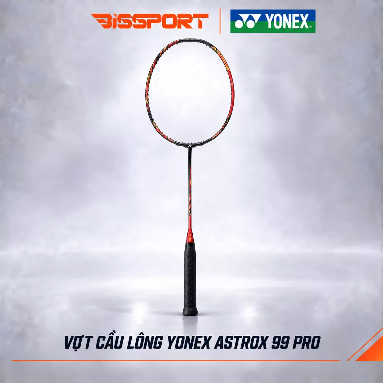 Vợt Cầu Lông Yonex Astrox 99 Pro Đỏ Chính Hãng - Siêu Phẩm Đập Cầu - Đập Uy Lực, Kiểm Soát - Lõi Resin Cứng Cáp, Smash Bão Táp