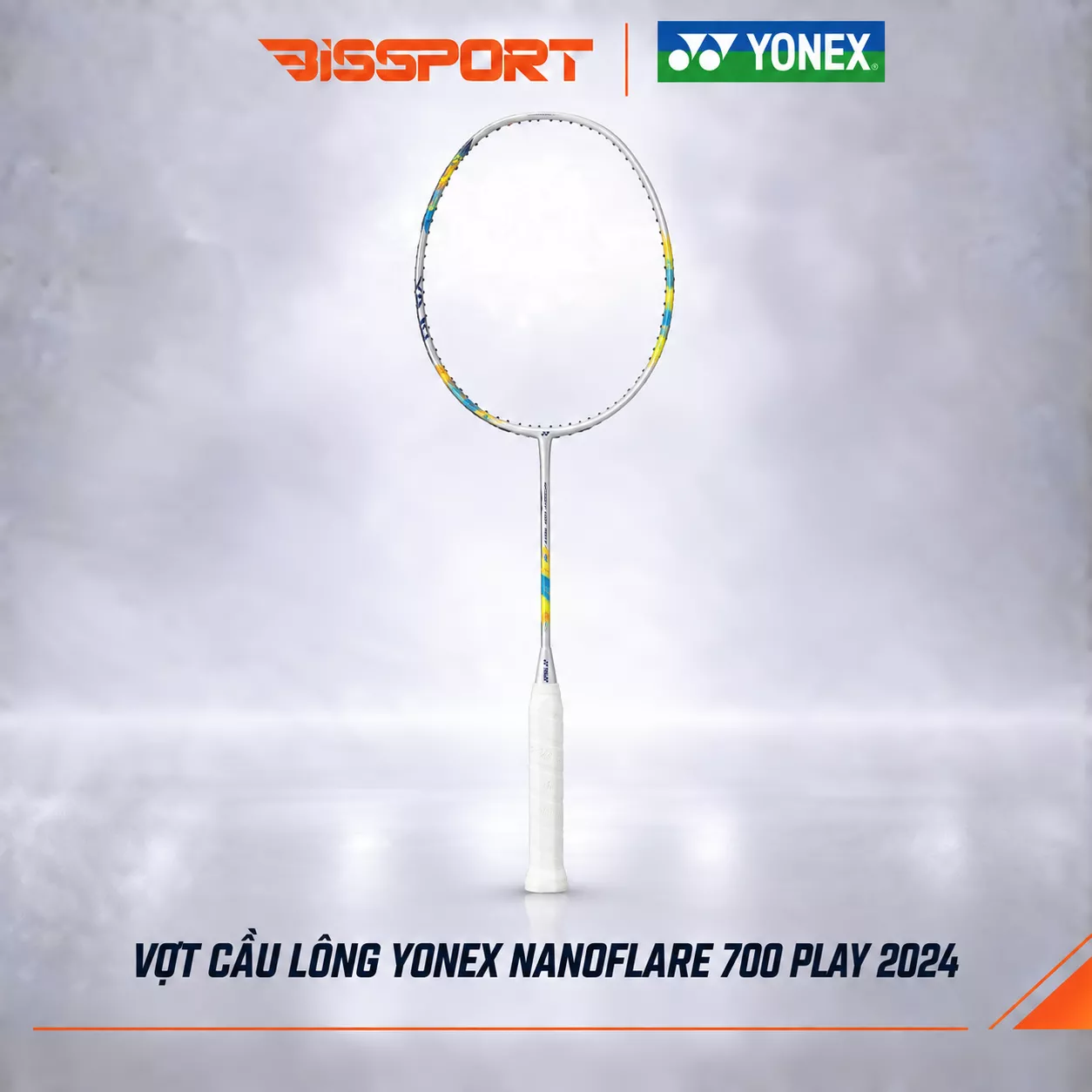 Vợt Cầu Lông Yonex Nanoflare 700 Play Chính Hãng - Bạc Xanh - Tốc Độ Nhanh - Kiểm Soát Tốt - Nhẹ & Linh Hoạt